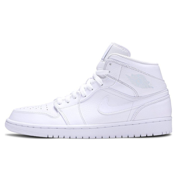 Jordan 1 Retro Mid Triple White 554724-109