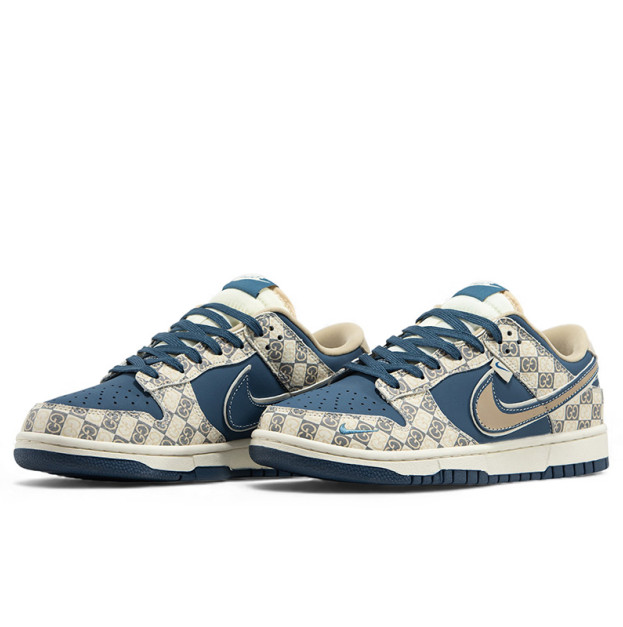 Nike SB Dunk Low x Gucci Beige Blue