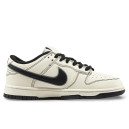 Nike SB Dunk Low x Supreme Double Swoosh Beige Black