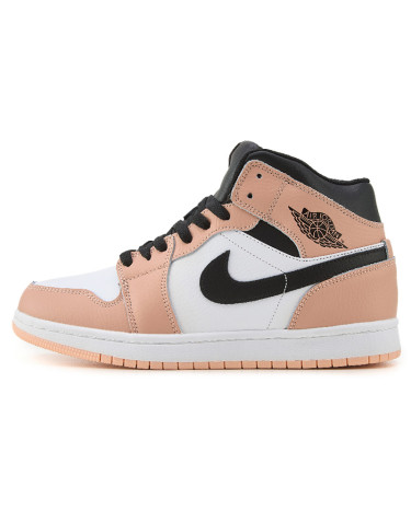 Jordan 1 Retro Mid Peach WITH FUR
