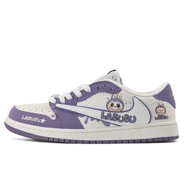 Jordan 1 Retro Low x Travis Scott x Labubu Purple