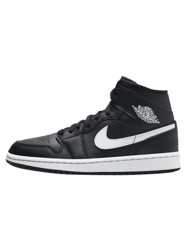 Jordan 1 Mid Black White BQ6472-011