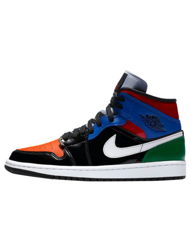 Jordan 1 Mid Multi Patent CV5276-001