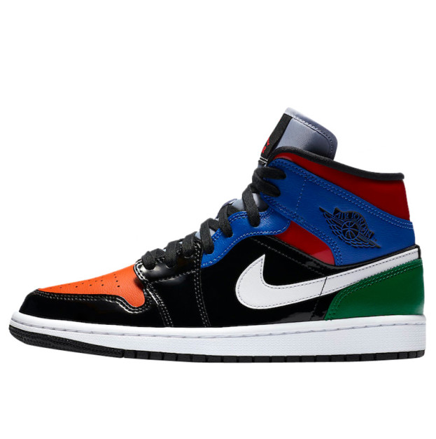 Jordan 1 Mid Multi Patent CV5276-001