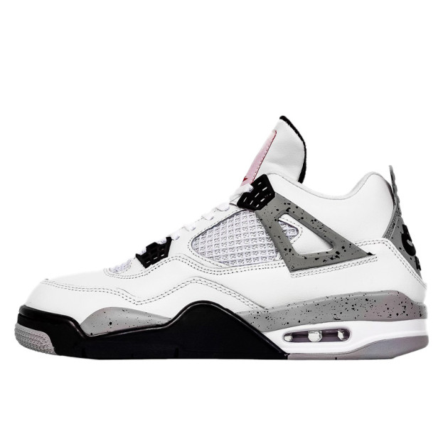 Jordan 4 Retro White Cement Winter С МЕХОМ