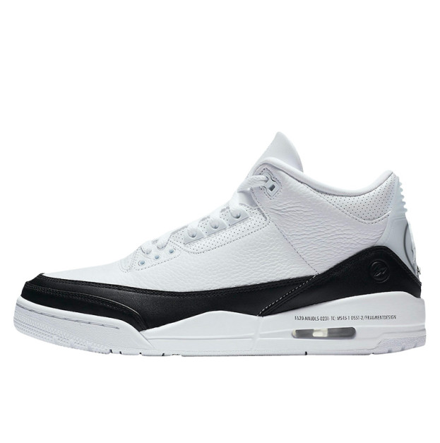 Jordan 3 x Fragment White Black DA3595-100