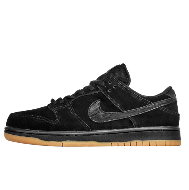 Nike SB Dunk Low Black Snake Gum Winter FUR
