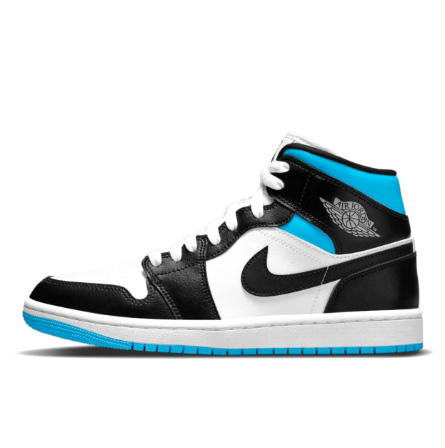 Jordan 1 Mid University Black White BQ6472-102