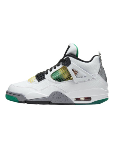 Jordan 4 Retro Lucid Green Rasta AQ9129-100