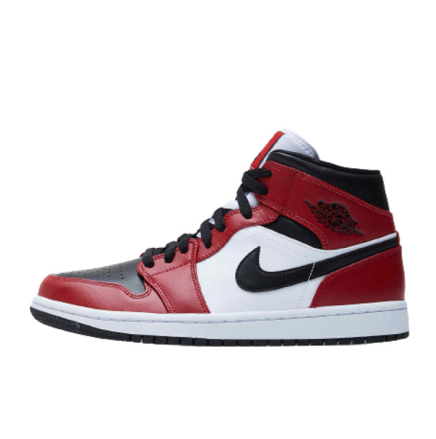 Jordan 1 Retro Mid Chicago Toe 554724-069