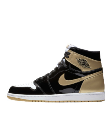 Jordan 1 Retro High NRG Patent Gold Toe 861428-007