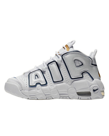 Nike Air More Uptempo White Midnight Navy 415082-109