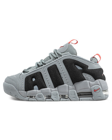 Nike Air More Uptempo Low Grey Black