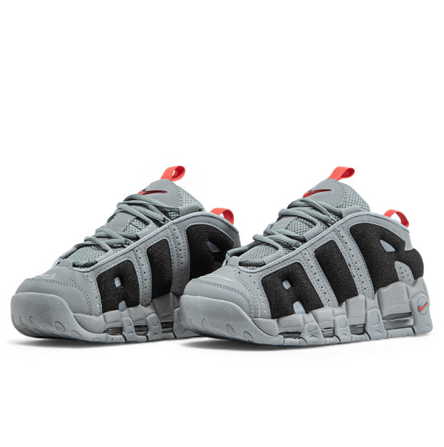 Nike Air More Uptempo Low Grey Black