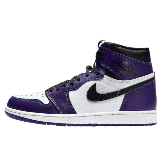 Jordan 1 Retro High Court Purple White 555088-500