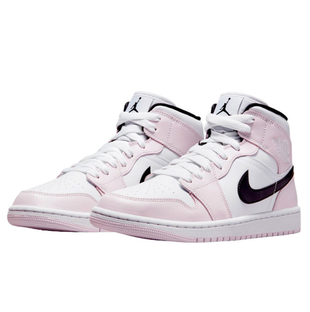 Jordan 1 Mid Barely Rose BQ6472-500