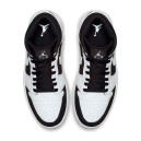 Jordan 1 Retro Mid White Black 554724-113