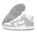 Nike SB Dunk High Grey White Winter З ХУТРОМ