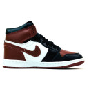 Jordan 1 Retro High Burgundy Black Winter Fur
