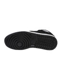 Jordan 1 Retro Mid Black White Winter С МЕХОМ