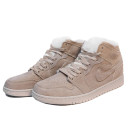 Jordan 1 Rerto Mid Beige Winter Fur
