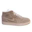 Jordan 1 Rerto Mid Beige Winter Fur