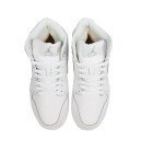 Jordan 1 Retro High White Winter Fur