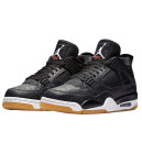 Jordan 4 Laser Black Gum Winter З ХУТРОМ