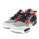 Jordan 4 Retro Grey Red Termo Winter Fleece