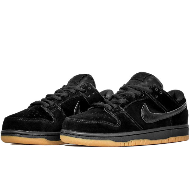 Nike SB Dunk Low Black Snake Gum Winter FUR