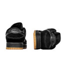 Nike SB Dunk Low Black Snake Gum Winter FUR