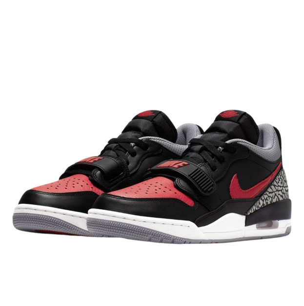 Jordan Legacy 312 Low Black Cement CD7069-006
