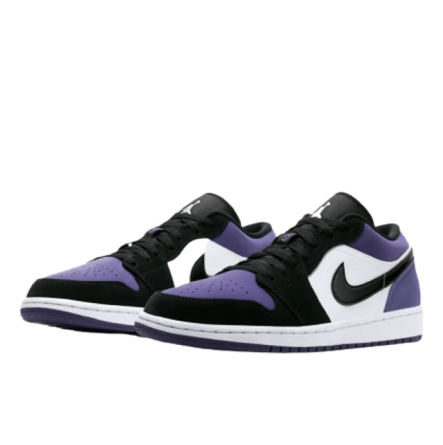 Jordan 1 Retro Low Court Purple 553558-125