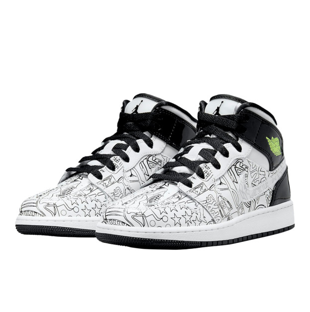 Jordan 1 Mid DIY DC4099-100