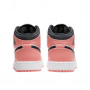 Jordan 1 Mid Pink Quartz 555112-603