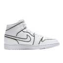 Jordan 1 Retro Mid Iridescent Reflective White CK6587-100
