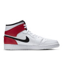 Jordan 1 Retro Mid White Black Gym Red 554724-116