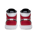 Jordan 1 Retro Mid White Black Gym Red 554724-116
