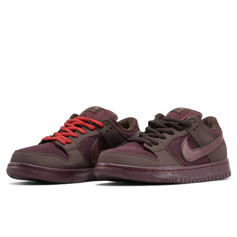 NIKESB DUNK　LOW PRM FN0619-600 Nike SB Dunk Low PRM FN0619-600 City of Love Burgundy Crush