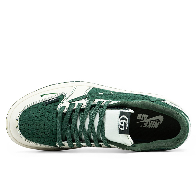 Jordan Retro Low x Travis Scott x Gucci x Supreme Top Green Buy