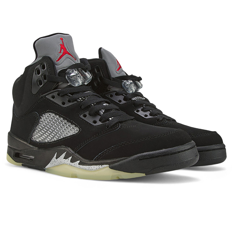 jordan 5 black gray