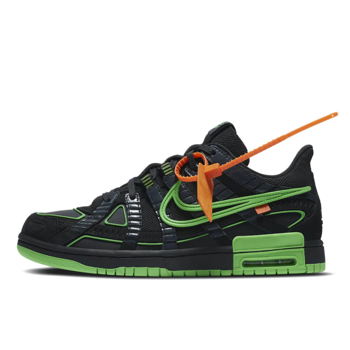 Air Rubber Dunk Off-White Green Strike CU6015-001 Купить в Украине Air Rubber Dunk Off-White Green Strike CU6015-001 Купить в Украине