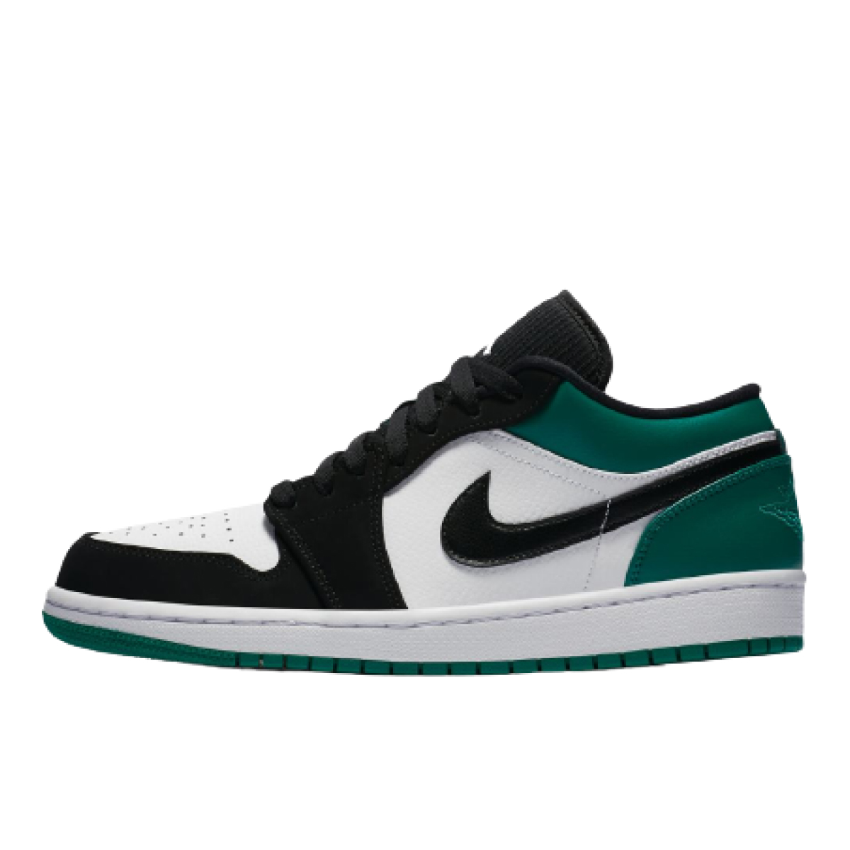 Green black white jordan 1 online