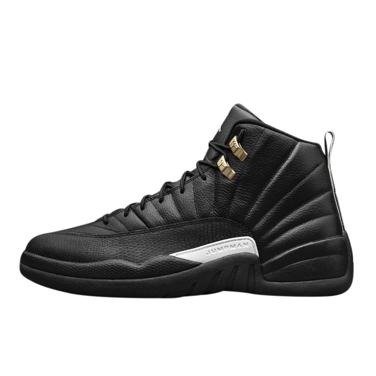 New jordans 12 all black hot sale