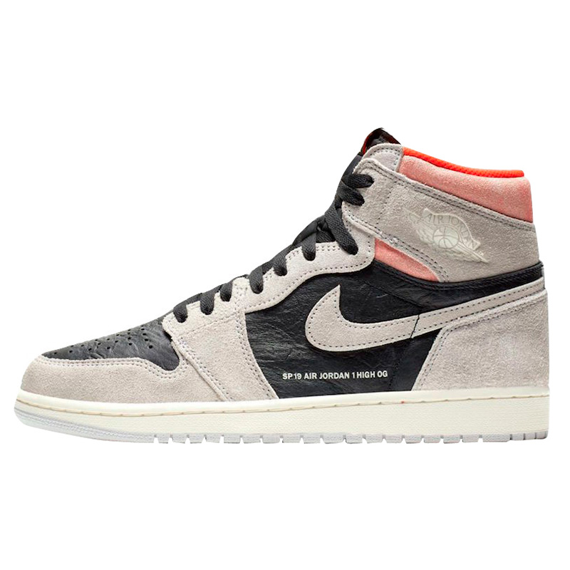 Jordan 1 Retro High Neutral Gray Hyper Crimson 555088 018 Buy in Ukraine Jordan