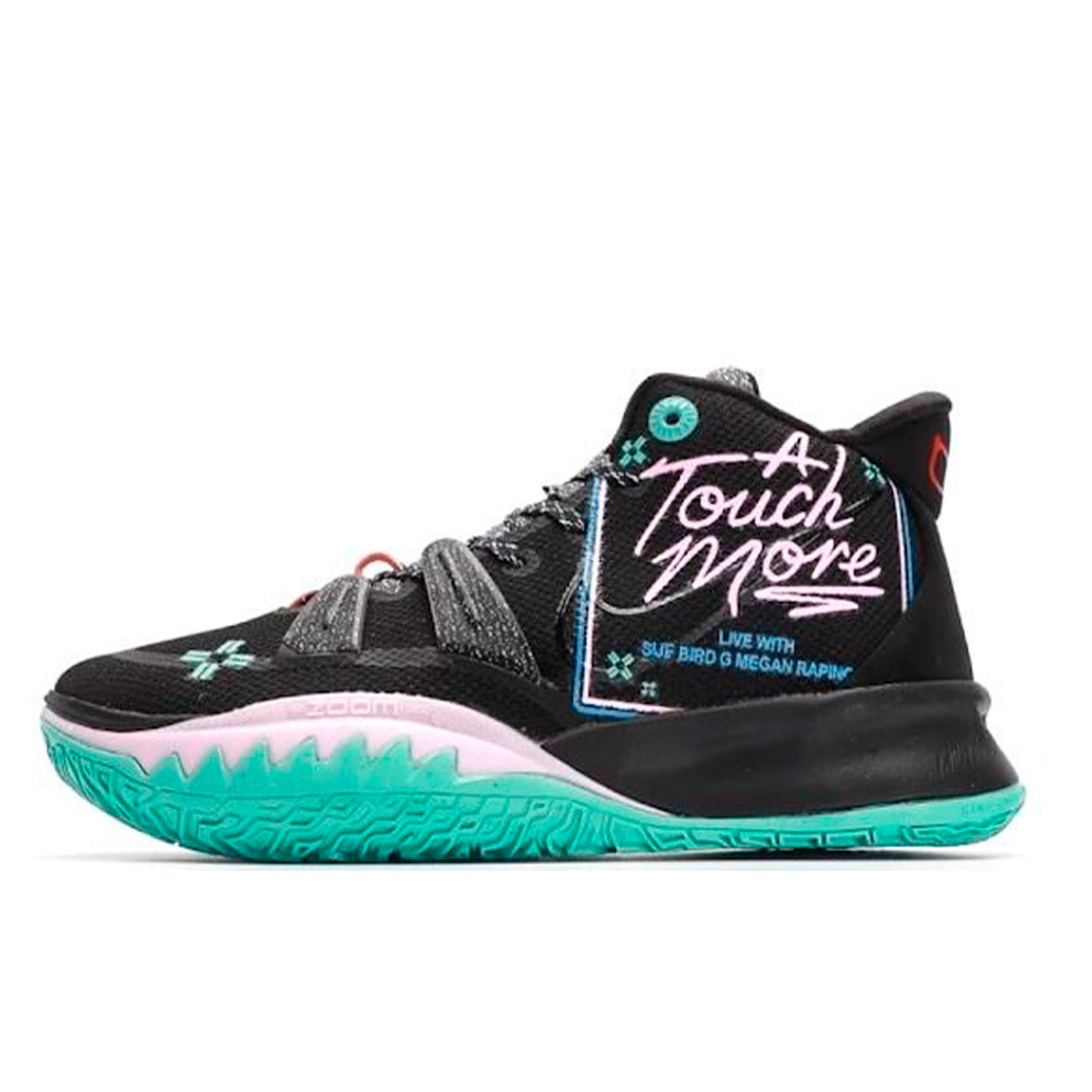 Kyrie 7 EP Touch More Black Pink Green Jordan