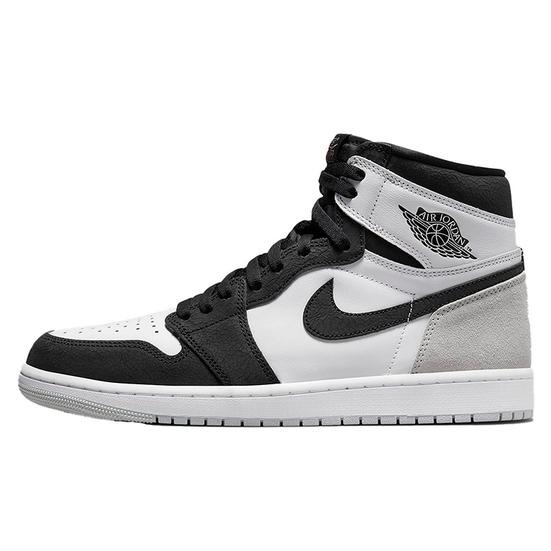Gray black and white jordan 1 deals