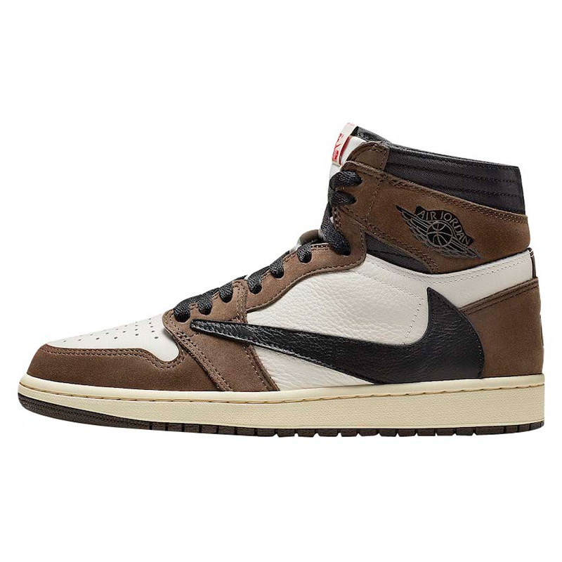 靴 H809 NIKE AIRKJORDAN1 Travis scott Jordan 1 Retro High Travis Scott CD4487-100 Купить в Украине