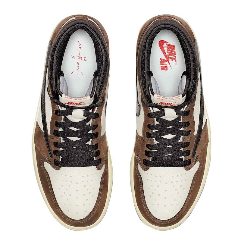 ジョーダン1 travis Scott Travis Scott × NIKE AIR JORDAN 1 HIGH OG TS SP ( SAIL