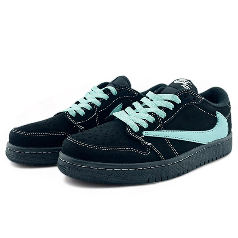 NIKETravis Scott Tiffany air forceまる Jordan 1 Low x Travis Scott x Tiffany Black Купить в Украине